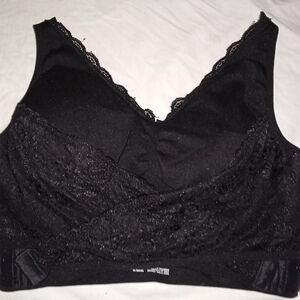 Elegant Black Lace Women's Bra